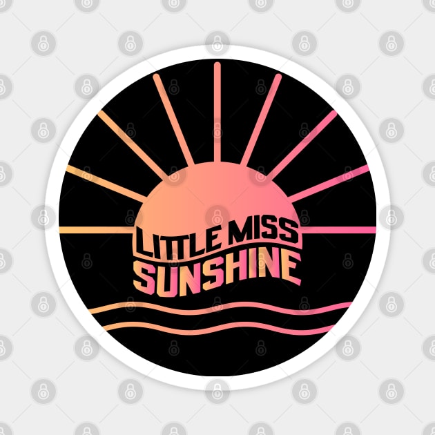 Little Miss Sunshine Magnet by MZeeDesigns